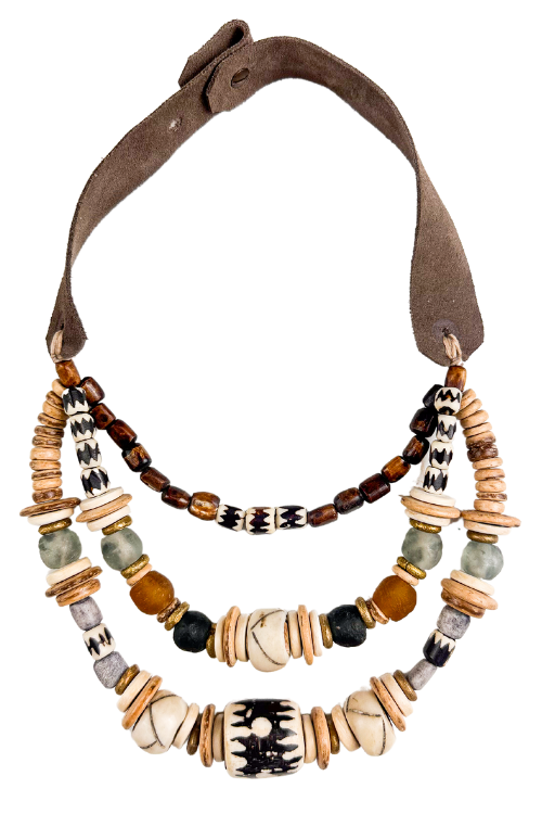 Twine & Twig Classic Beaded on sale Necklace