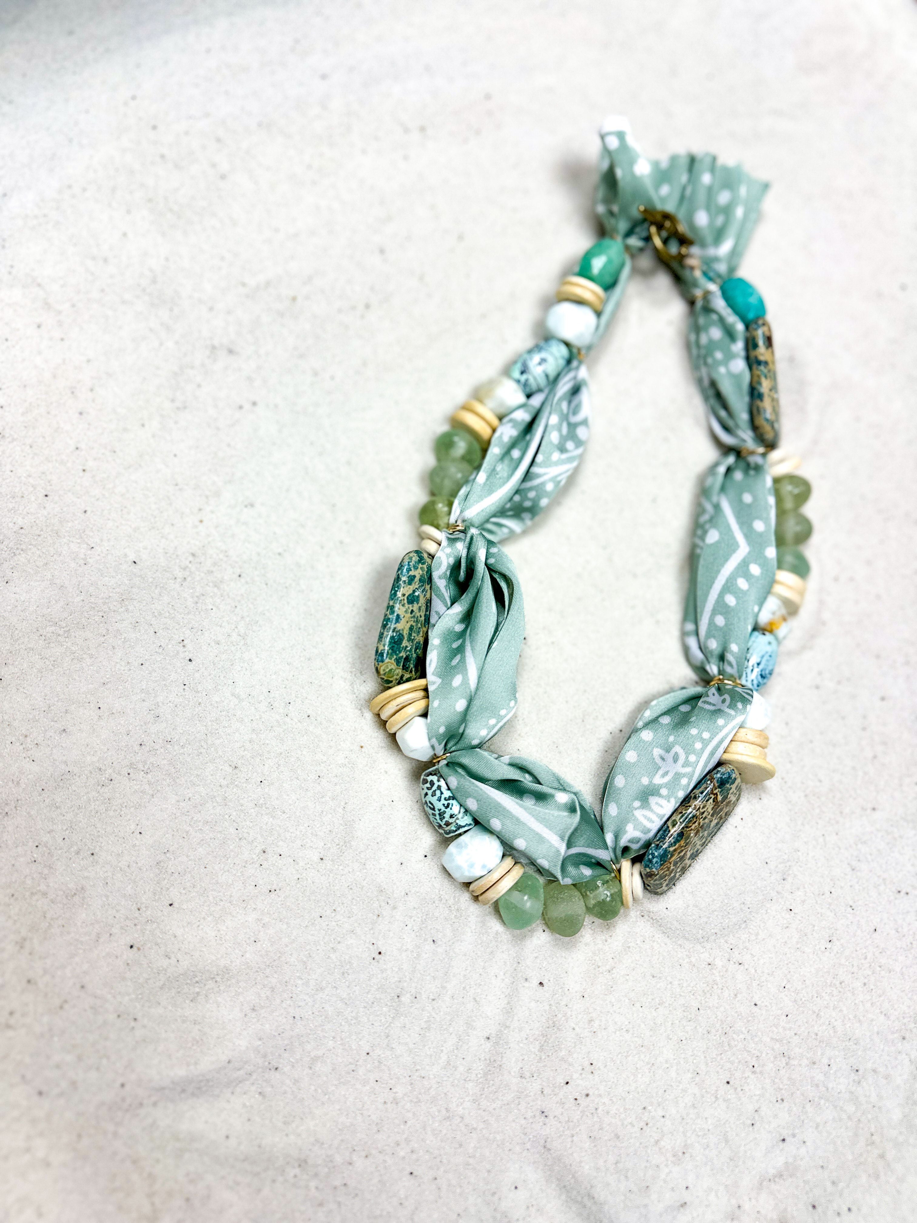 Beaded Bandana Necklace | Drift