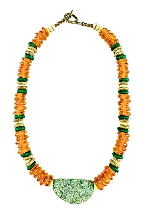 Tribal Pendant Necklace | Evergreen