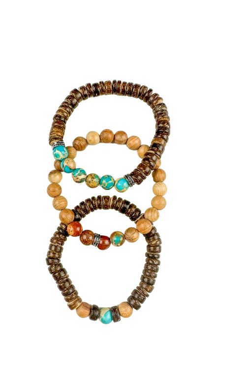 Trio Stack Bracelet Set | West