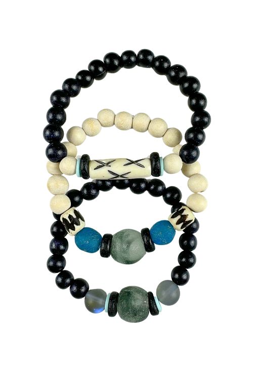 Trio Stack Bracelet Set | CFC + Panther Pride