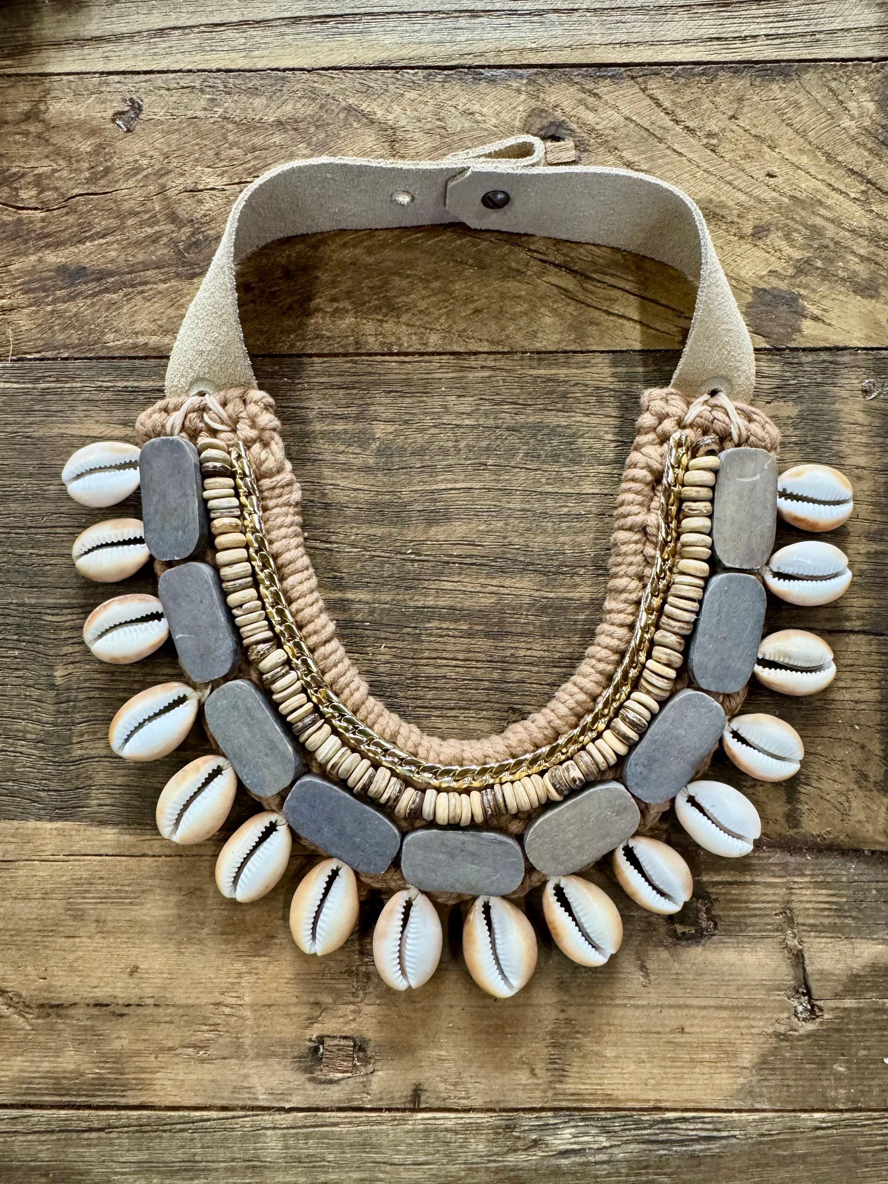 Cowrie Collar Necklace | Nomad | Edition 3