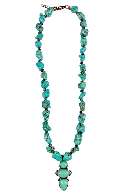 Turquoise Pendant Necklace | West