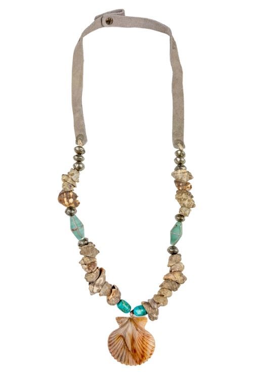 Slim Shell Necklace | West