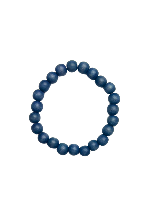 Simple Stack Bracelet | Navy | Final Sale