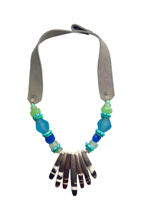 Mid Spines Necklace | Waves | Final Sale