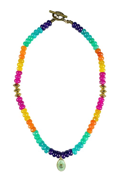 Tribal Charm Necklace | Multi