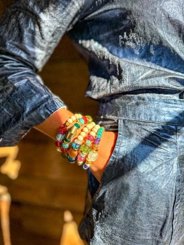 Tribal Stack Bracelet | Multi