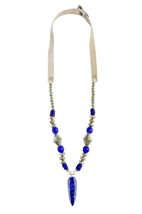 Long Slim Pendant Necklace | West