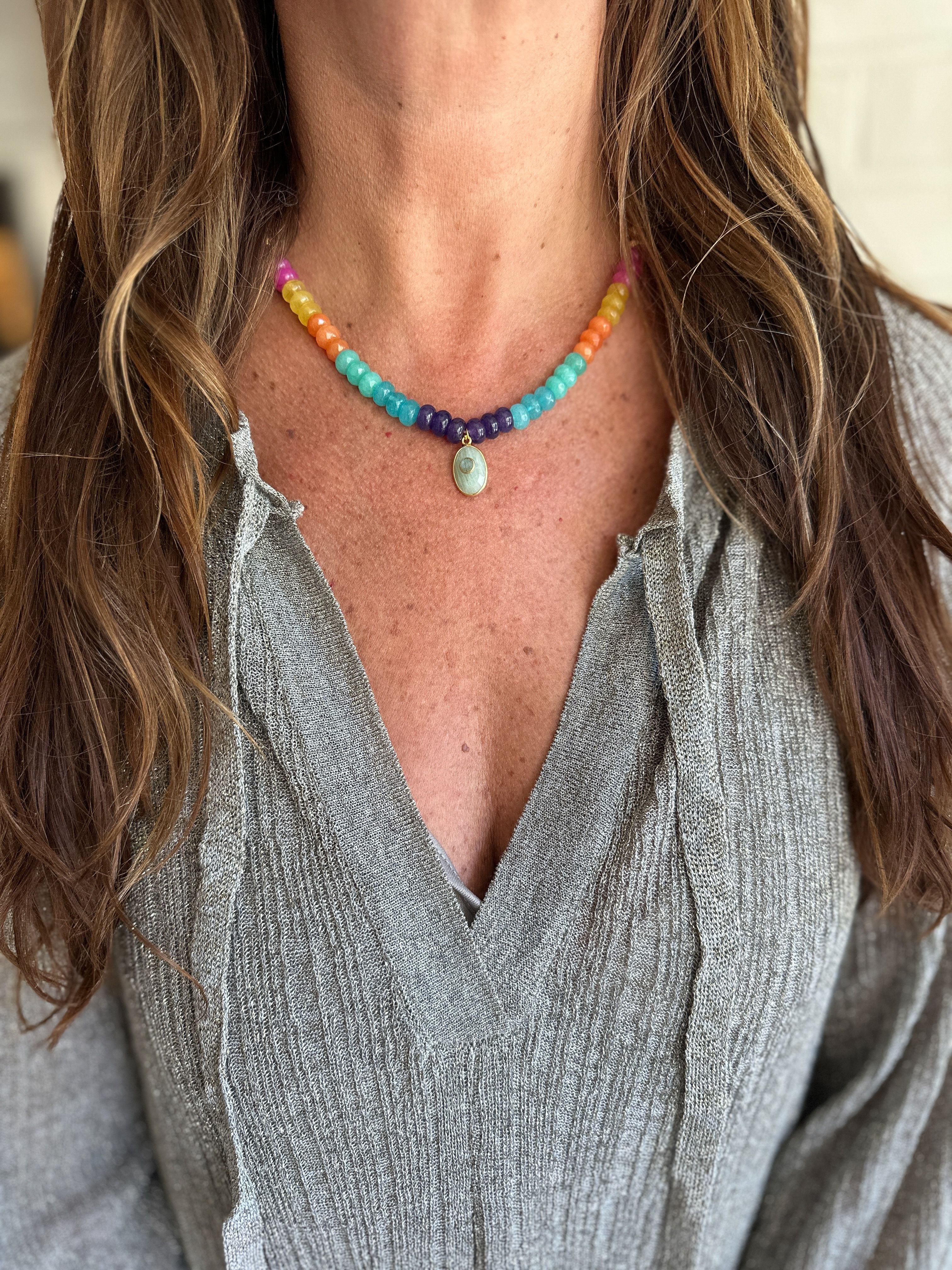 Tribal Charm Necklace | Multi