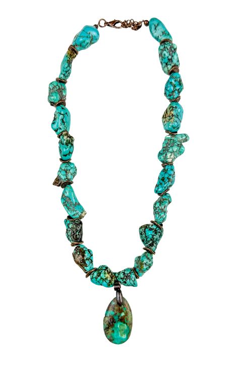 Turquoise Pendant Necklace | West