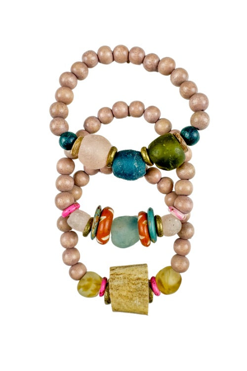 Trio Stack Bracelet Set | Canyon