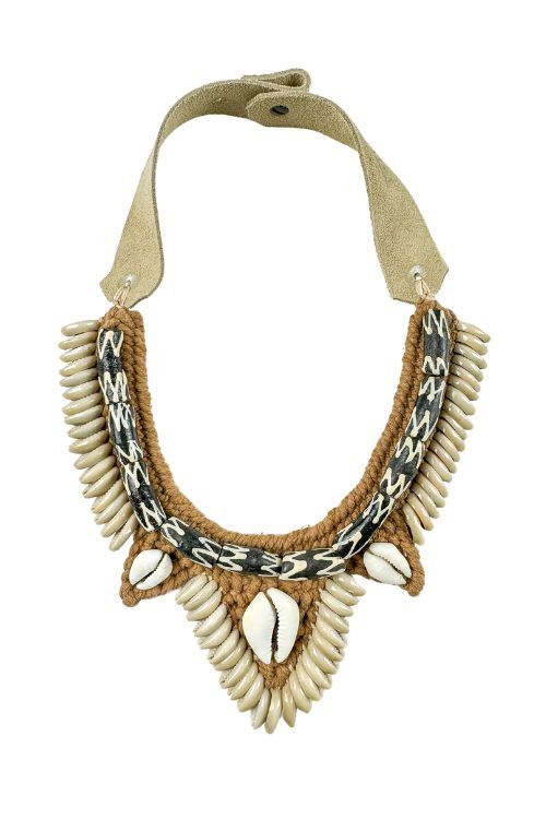 Cowrie Collar Necklace | Tribal