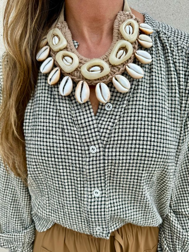 Cowrie Collar Necklace | Mozambique