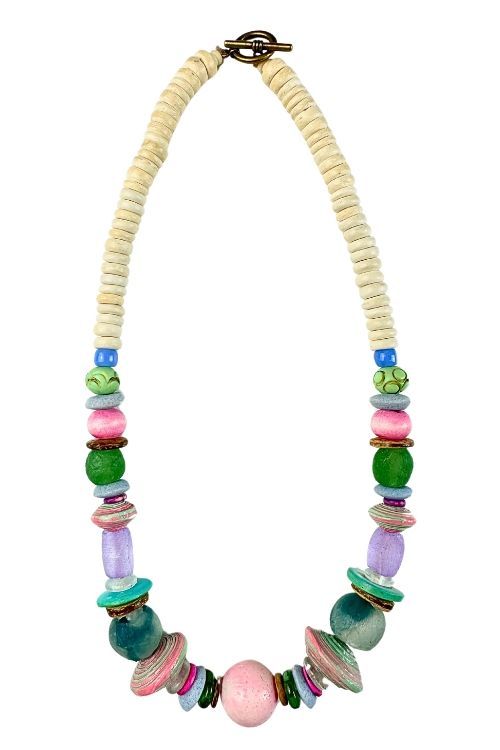 Twine & Twig Classic Beaded on sale Necklace