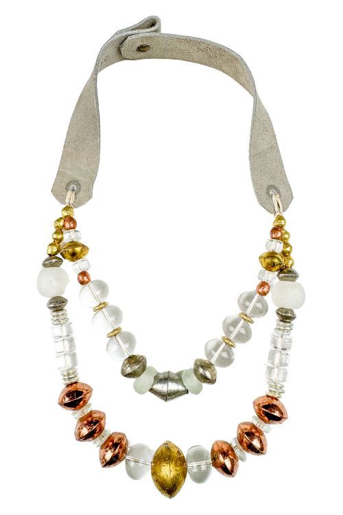 Layered Classic Necklace | Metal Glace