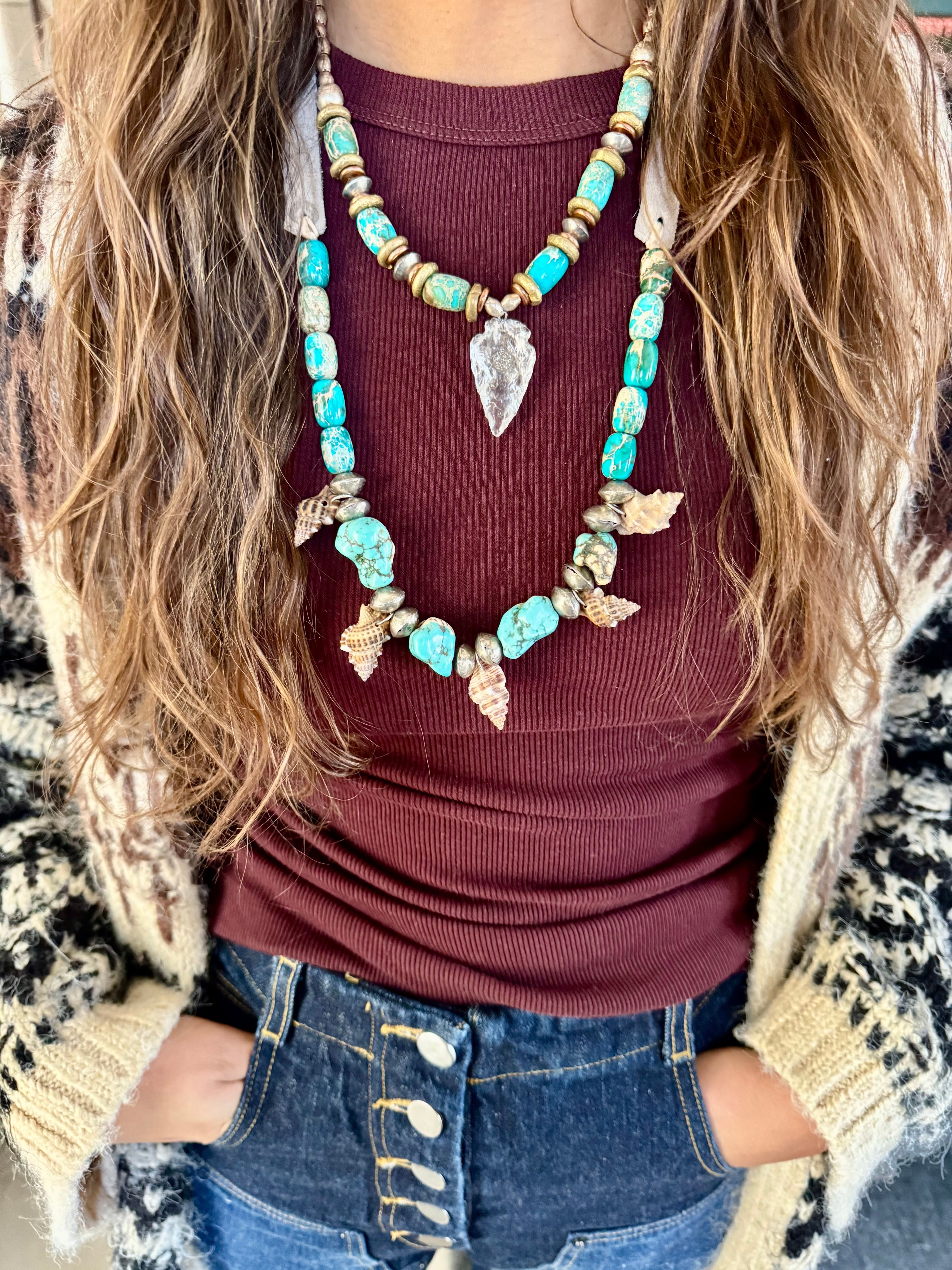 Tribal Arrowhead Necklace | West