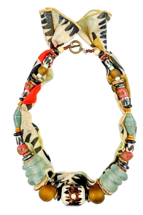 Beaded Bandana Necklace | Santa Fe