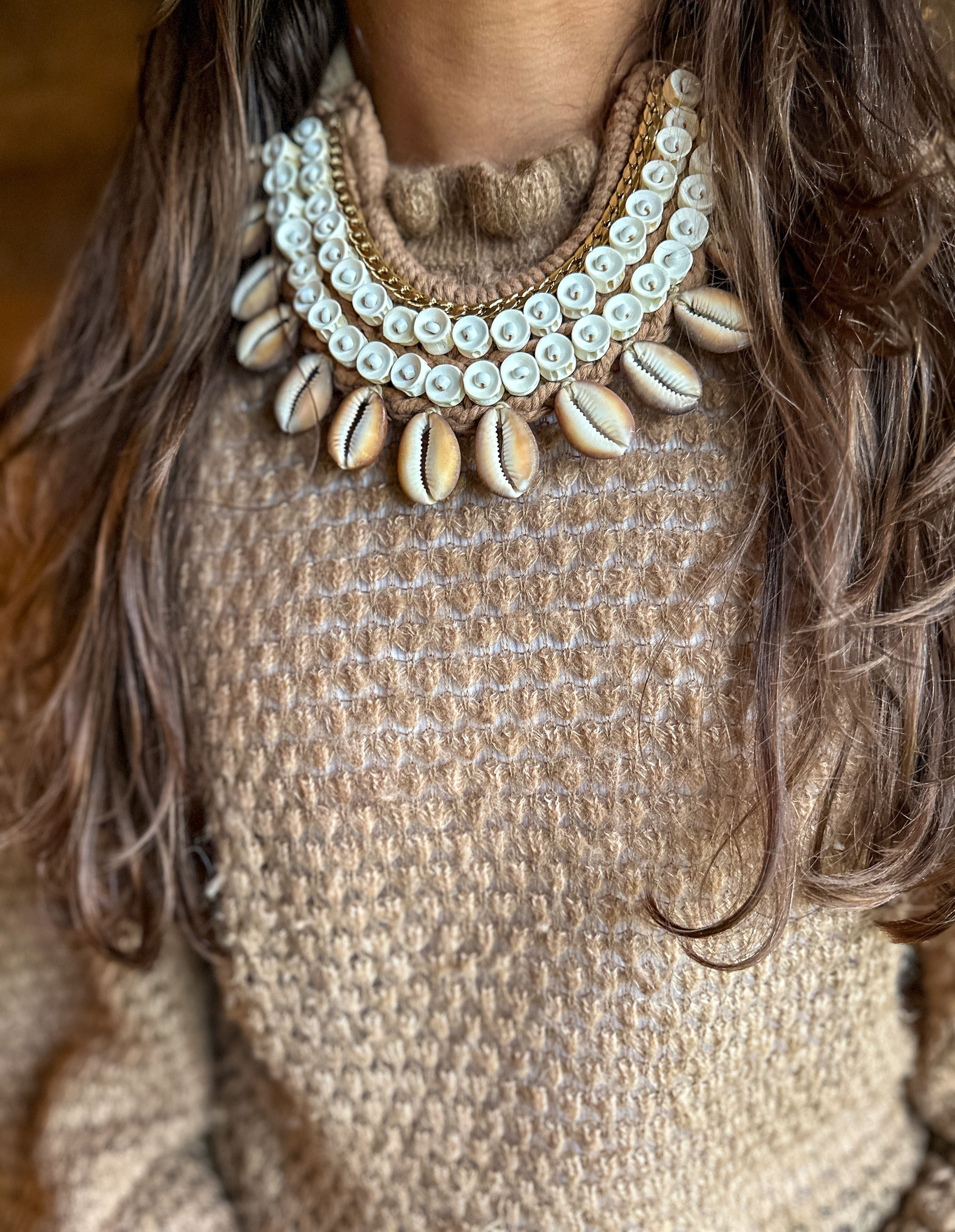 Cowrie Collar Necklace | Nomad | Edition 2