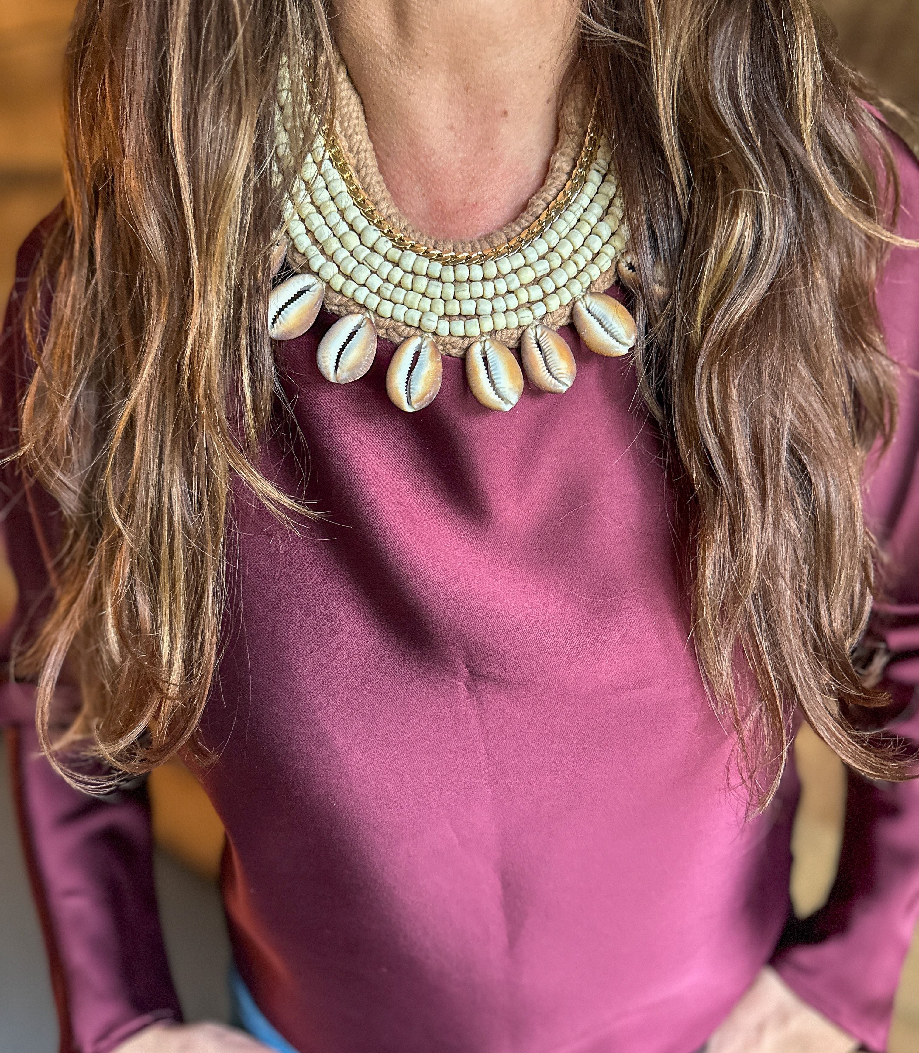 Cowrie Collar Necklace | Nomad | Edition 1