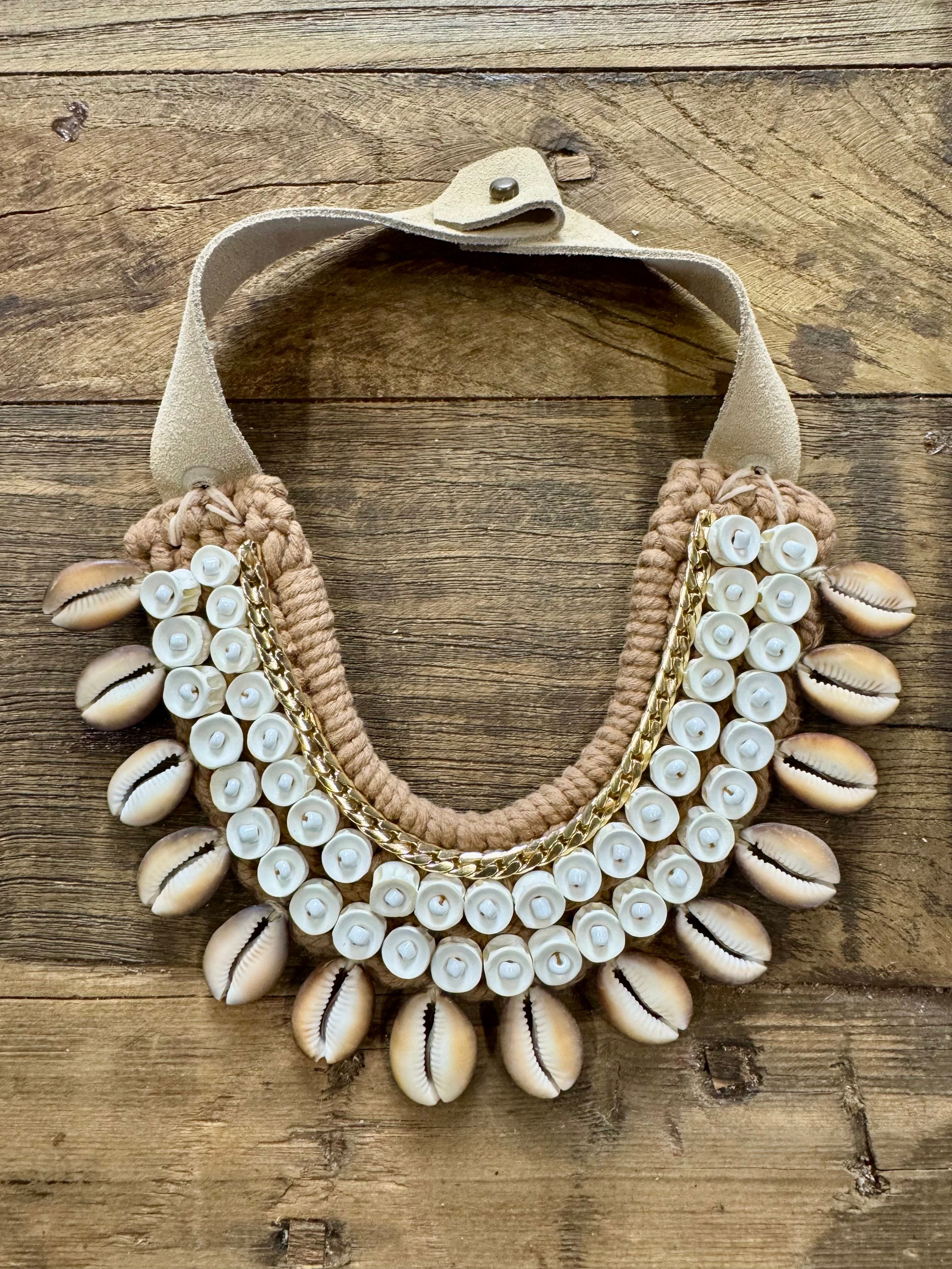 Cowrie Collar Necklace | Nomad | Edition 2