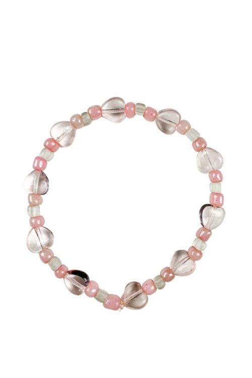 Single Stack Bracelet | Blush Heart