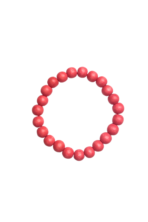 Simple Stack Bracelet | Coral | Final Sale