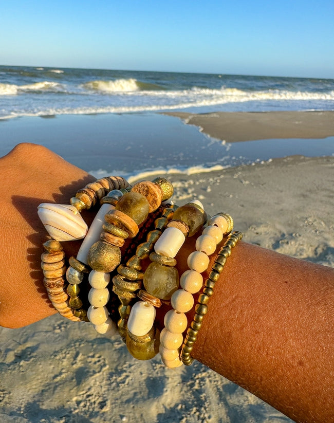 Intricate Stack Bracelet | Summer Glow | Final Sale