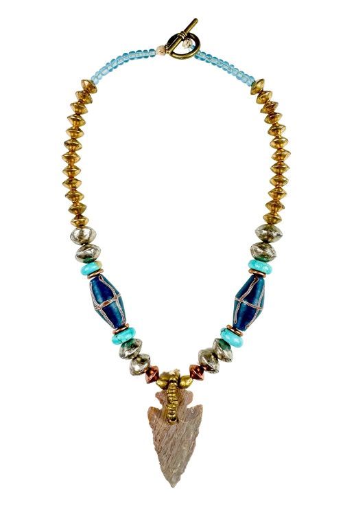 Tribal Arrowhead Necklace | West