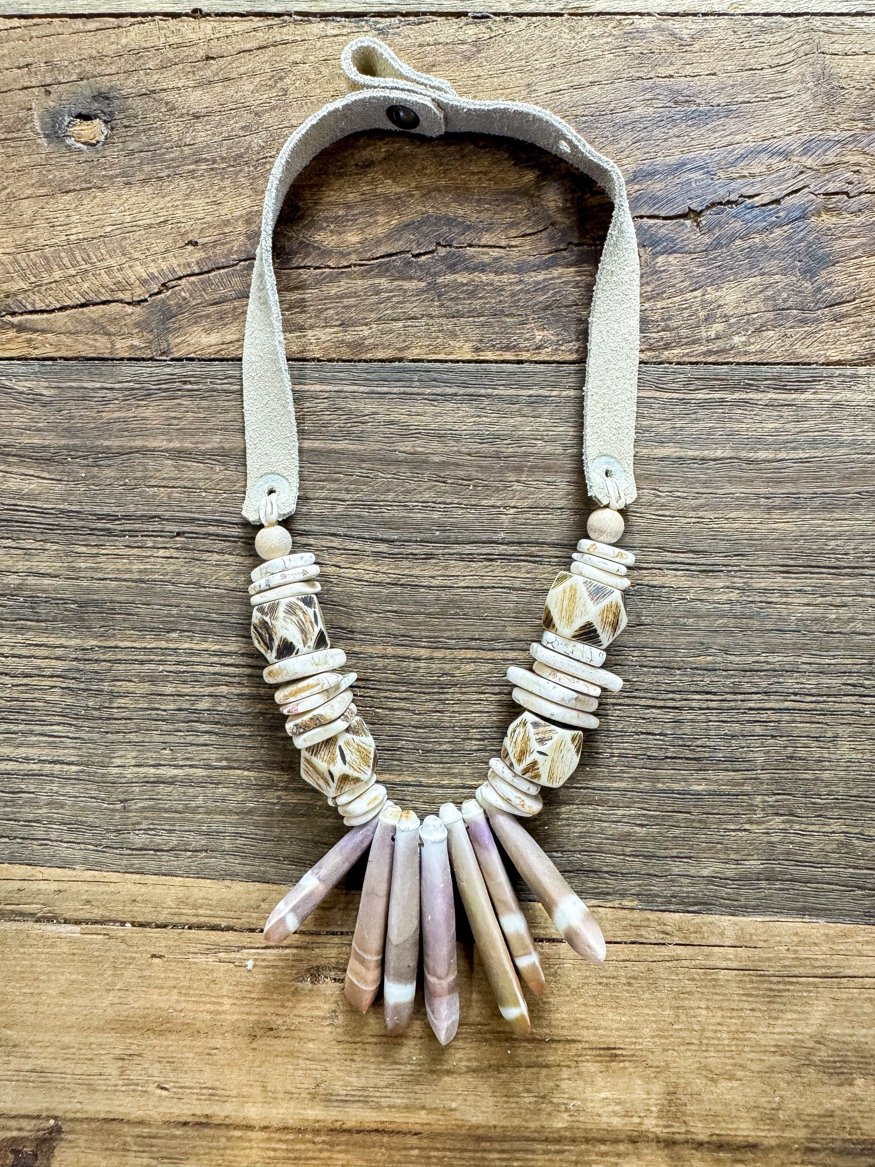 Slim Spines Necklace | Nomad