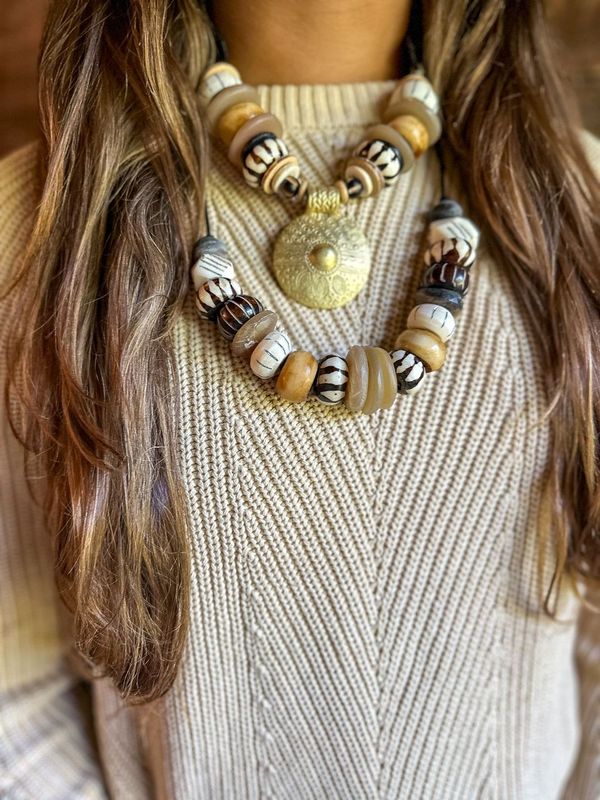 Cord Classic Necklace | Tribal