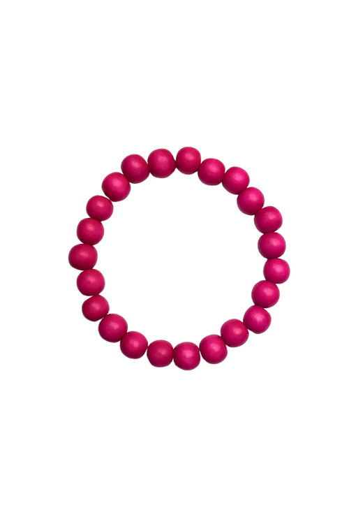 Simple Stack Bracelet | Hot Pink | Final Sale