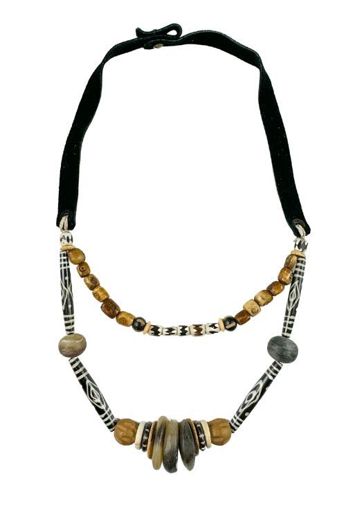 Slim Layered Classic Necklace | Tribal