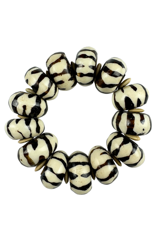 Beaded Bone Bracelet | Batik