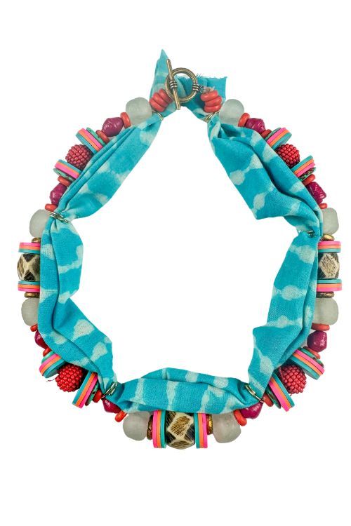 Beaded Bandana Necklace | Sayulita