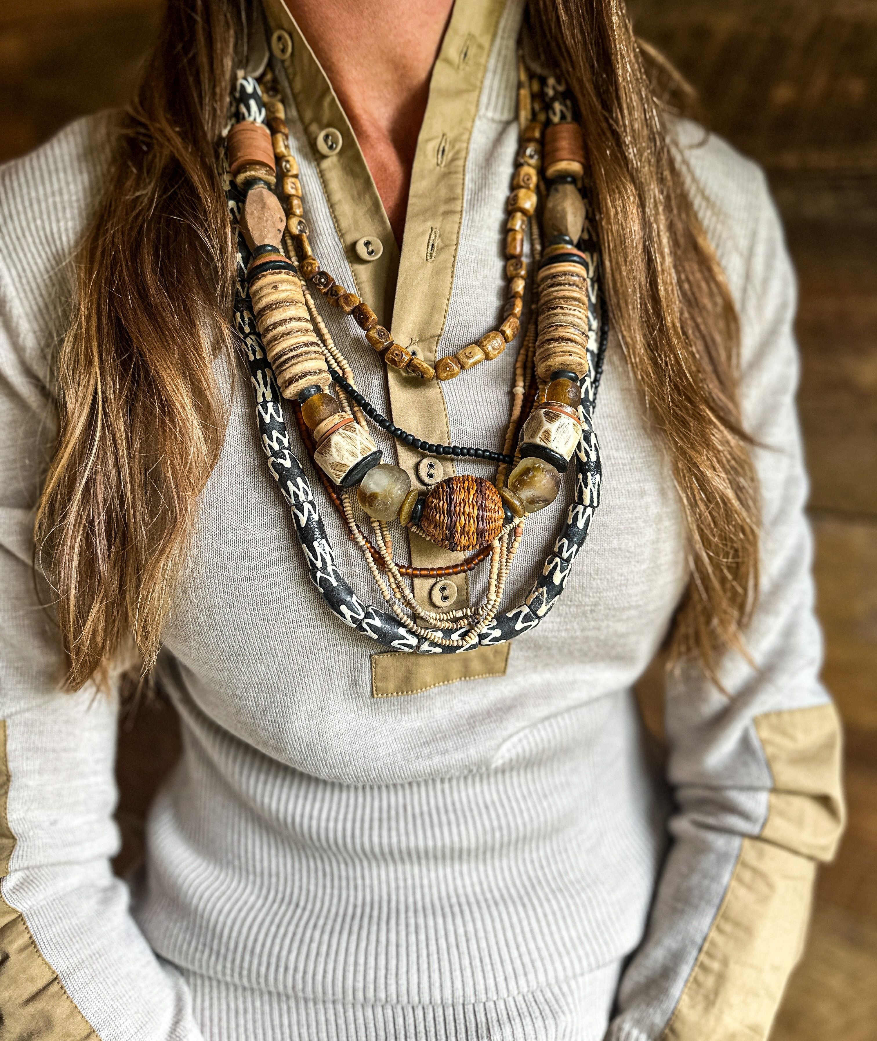 Stacked Classic Necklace | Origins | Final Sale