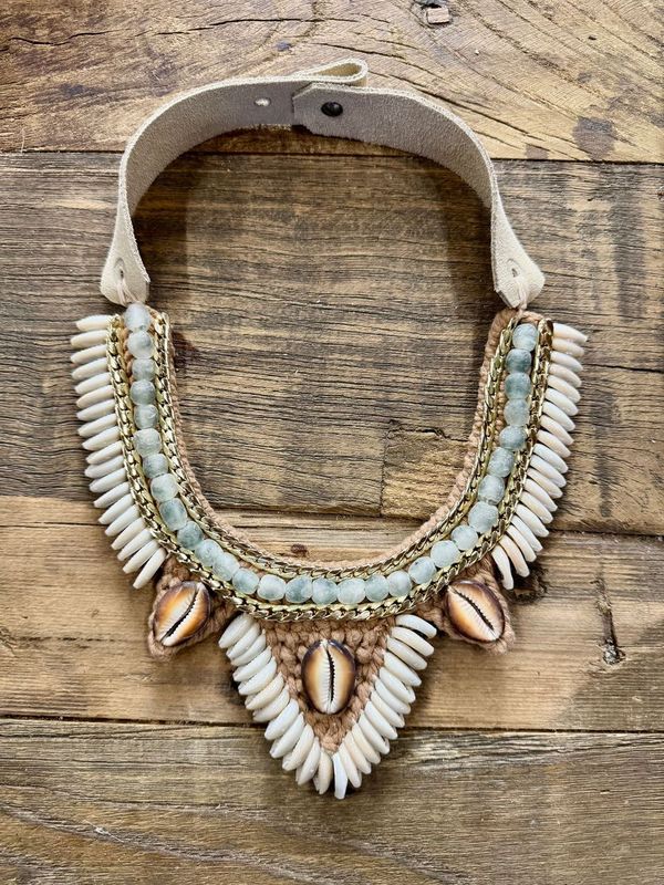 Cowrie Collar Necklace | Nomad | Edition 4