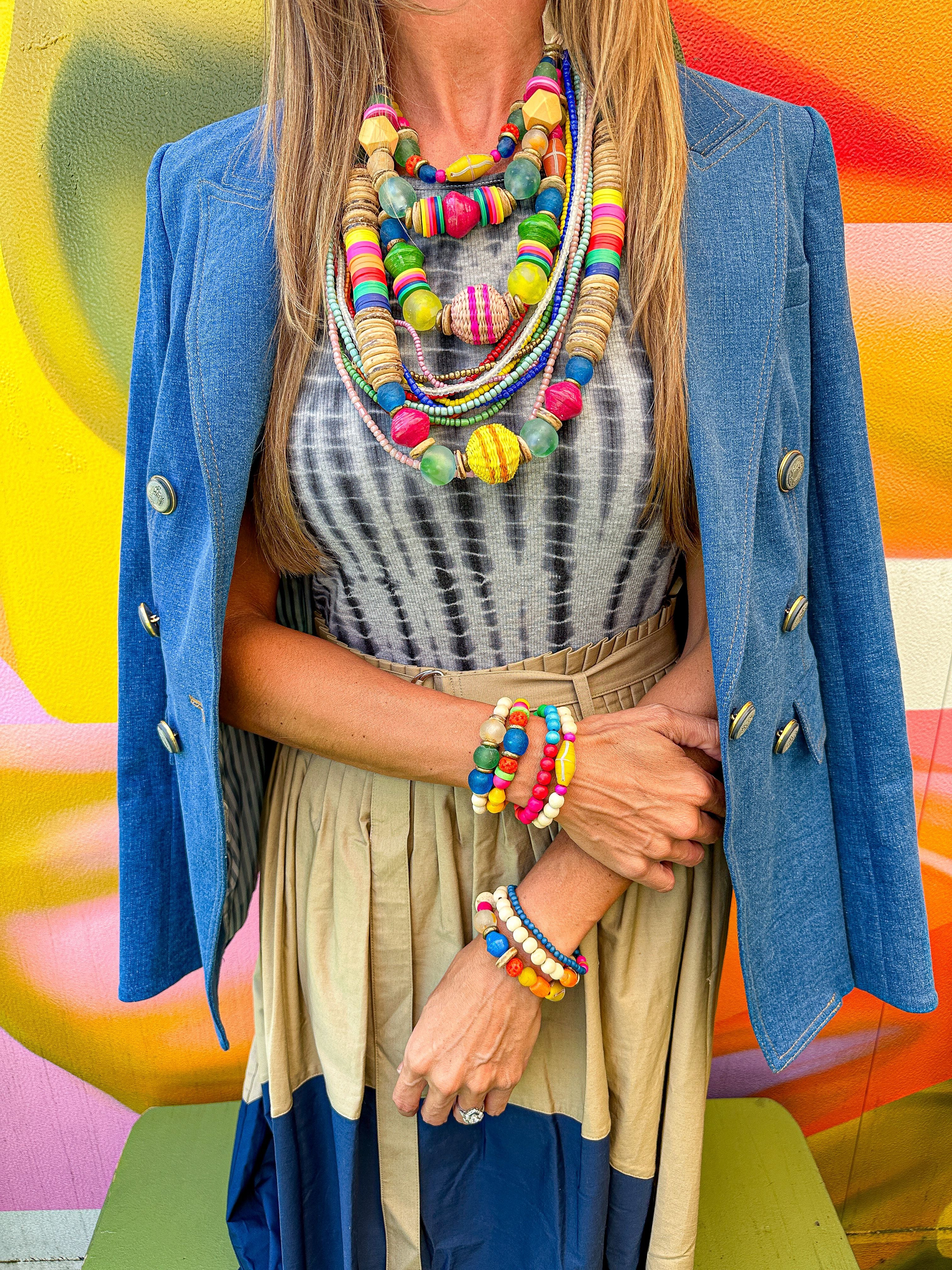 Stacked Classic Necklace | ColorBlox | Final Sale