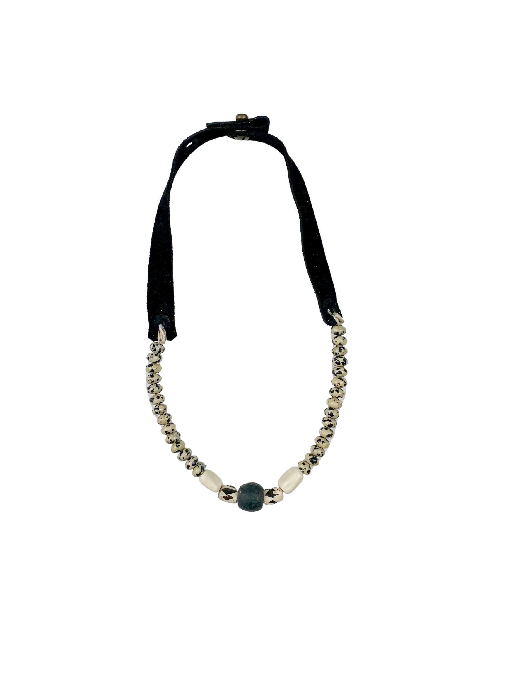 Slim Classic Necklace | Black | Final Sale