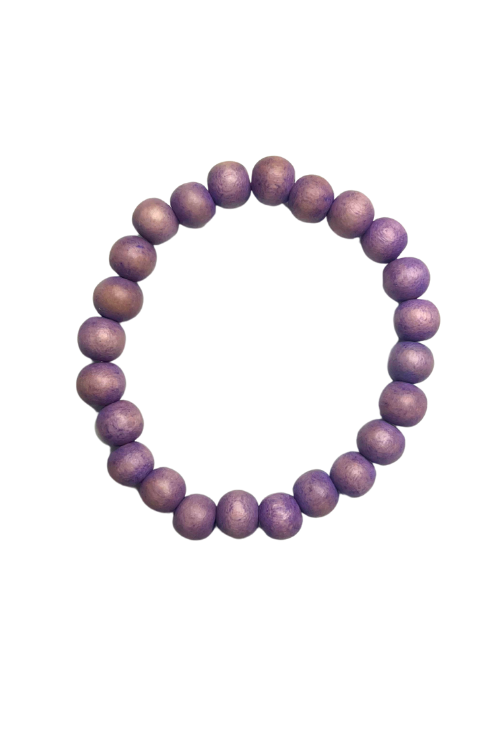 Simple Stack Bracelet | Purple | Final Sale