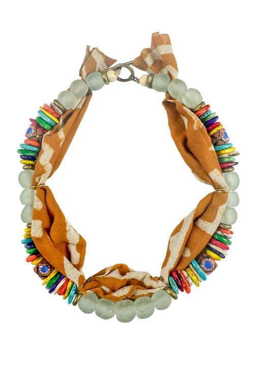 Beaded Bandana Necklace | Barcelona