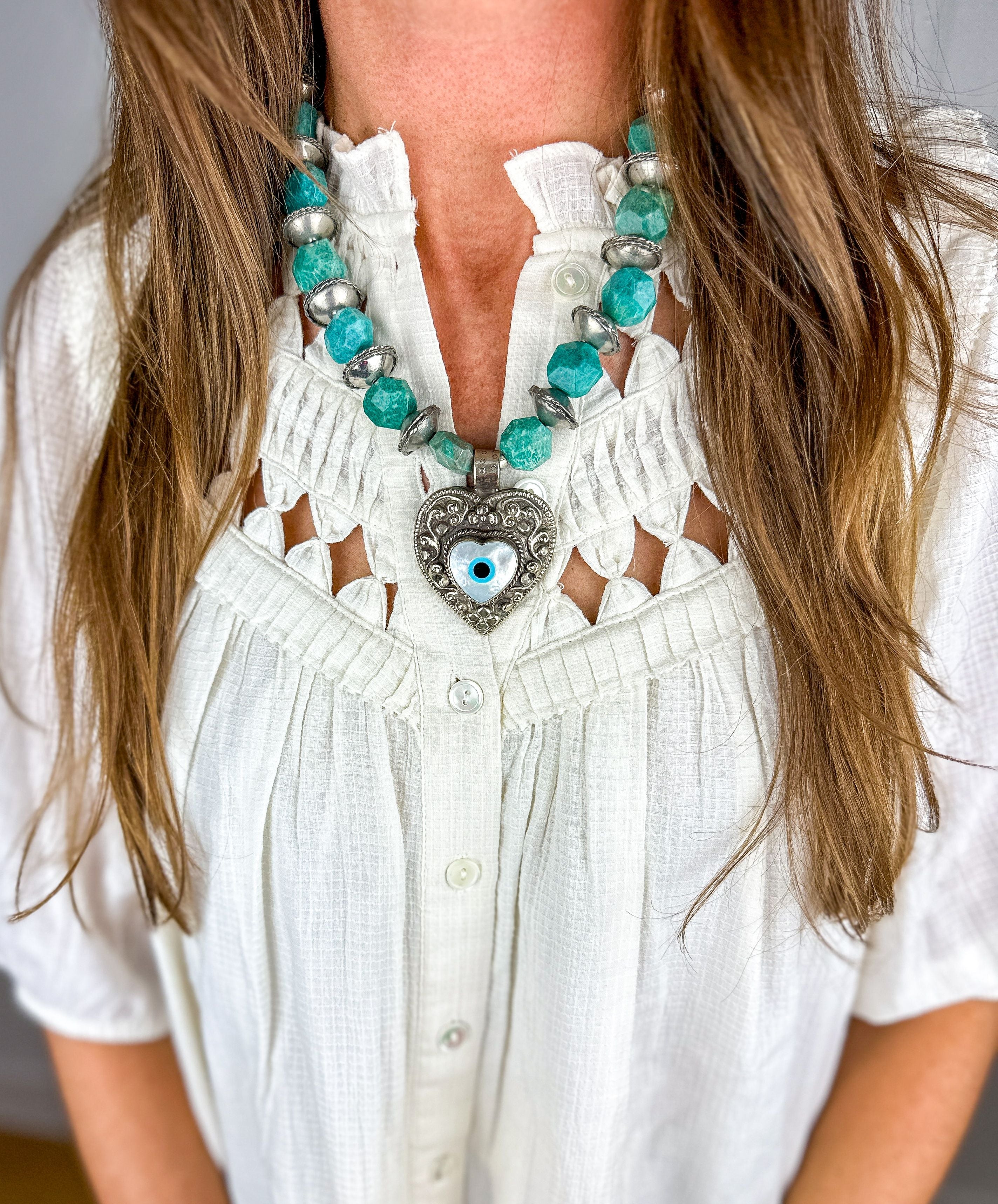 Tribal Heart Necklace | West