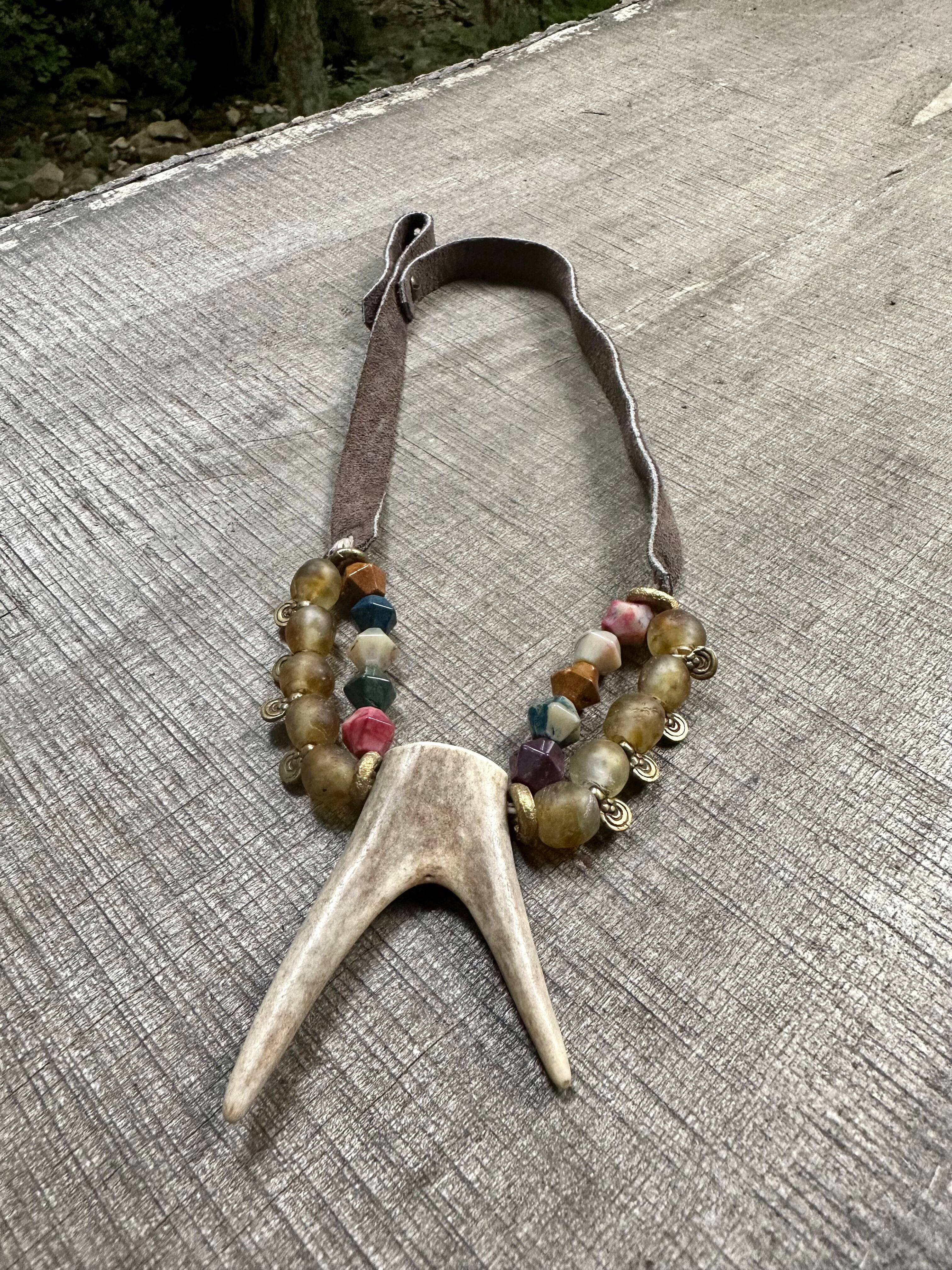 Slim Antler Necklace | Canyon