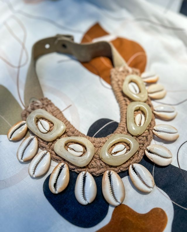 Cowrie Collar Necklace | Mozambique