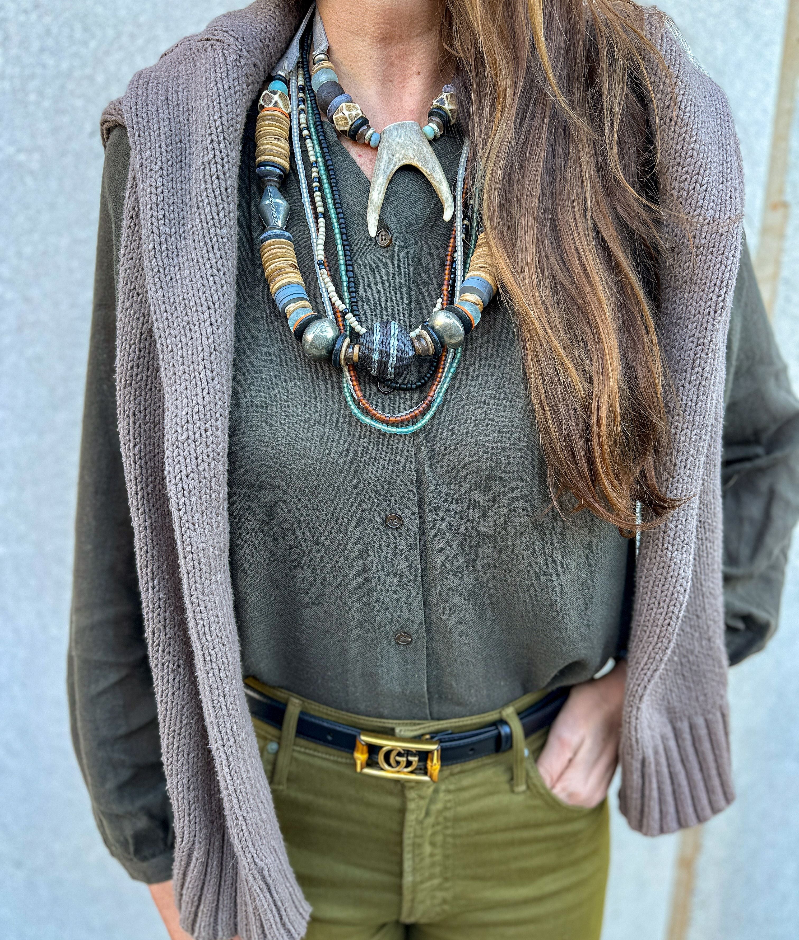 Stacked Classic Necklace | Mountaintop | Final Sale