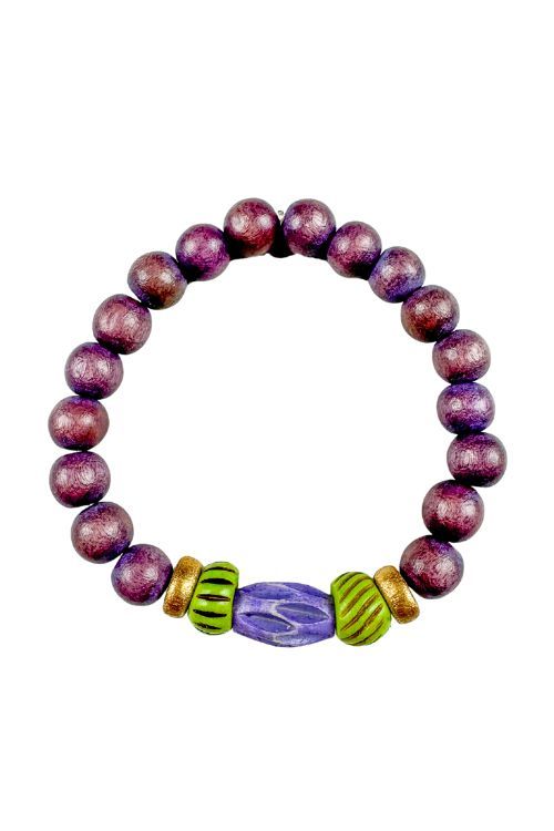 Single Stack Bracelet | Purple | Final Sale