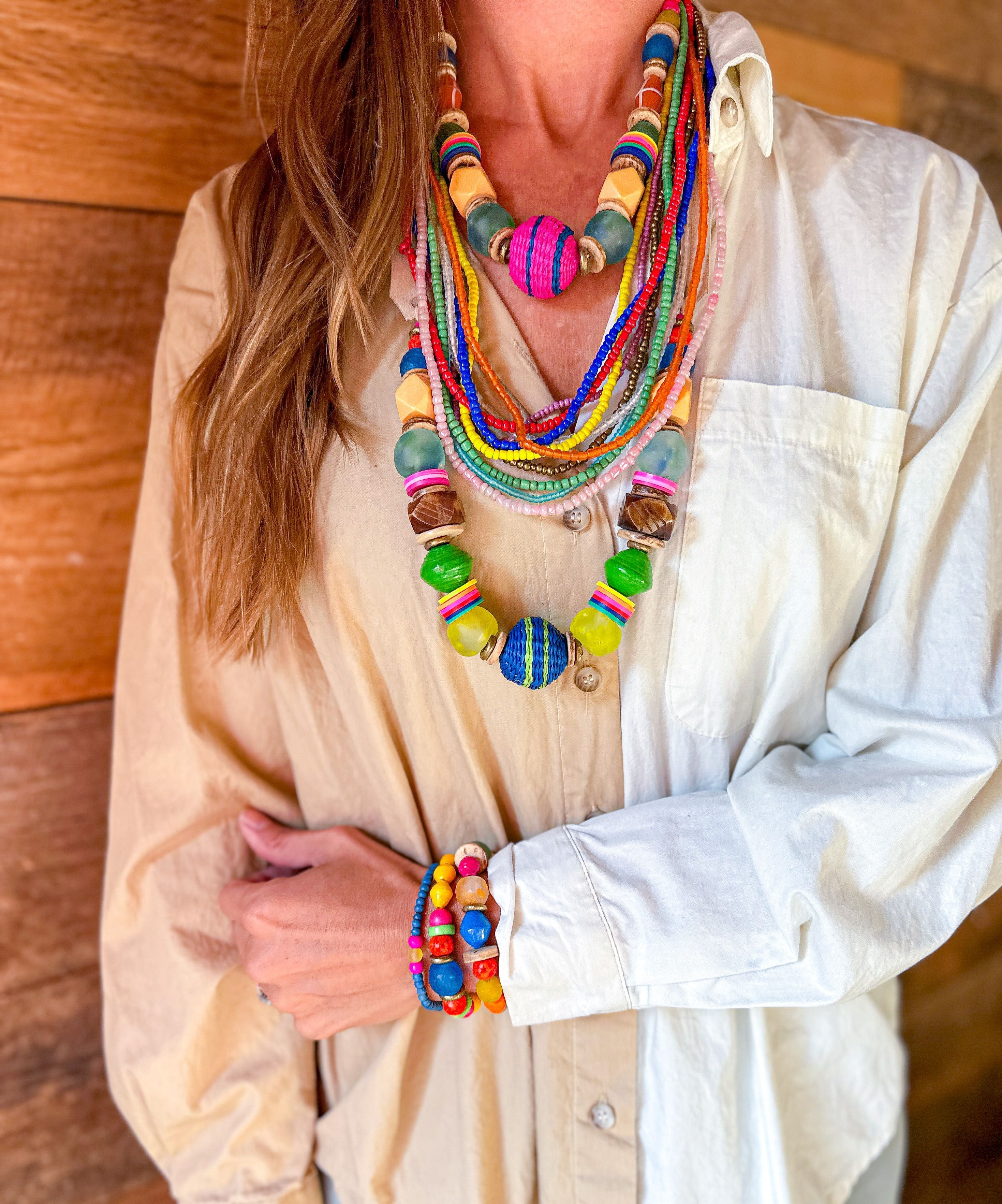 Tribal Classic Necklace | ColorBlox | Final Sale