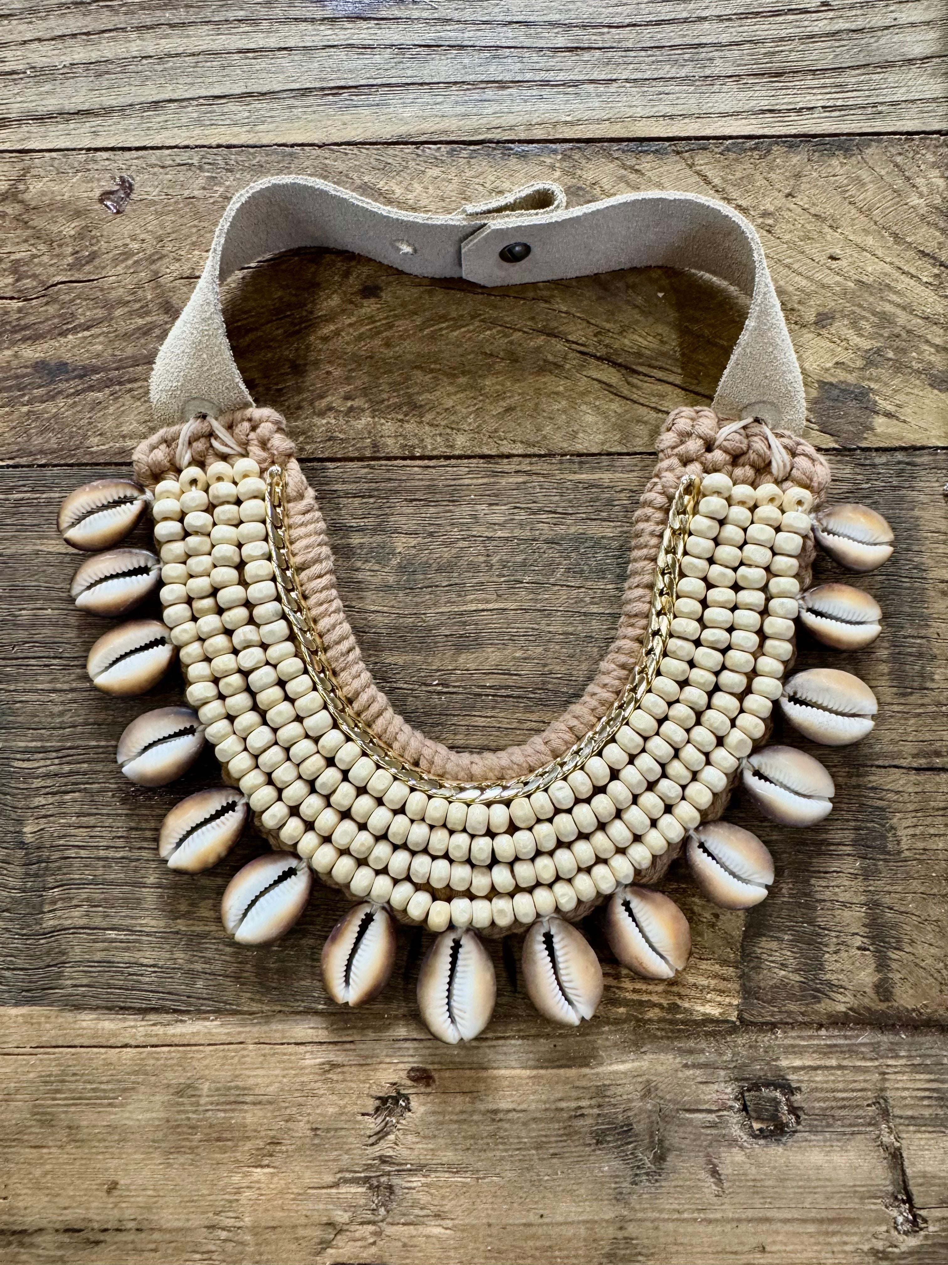 Cowrie Collar Necklace | Nomad | Edition 6