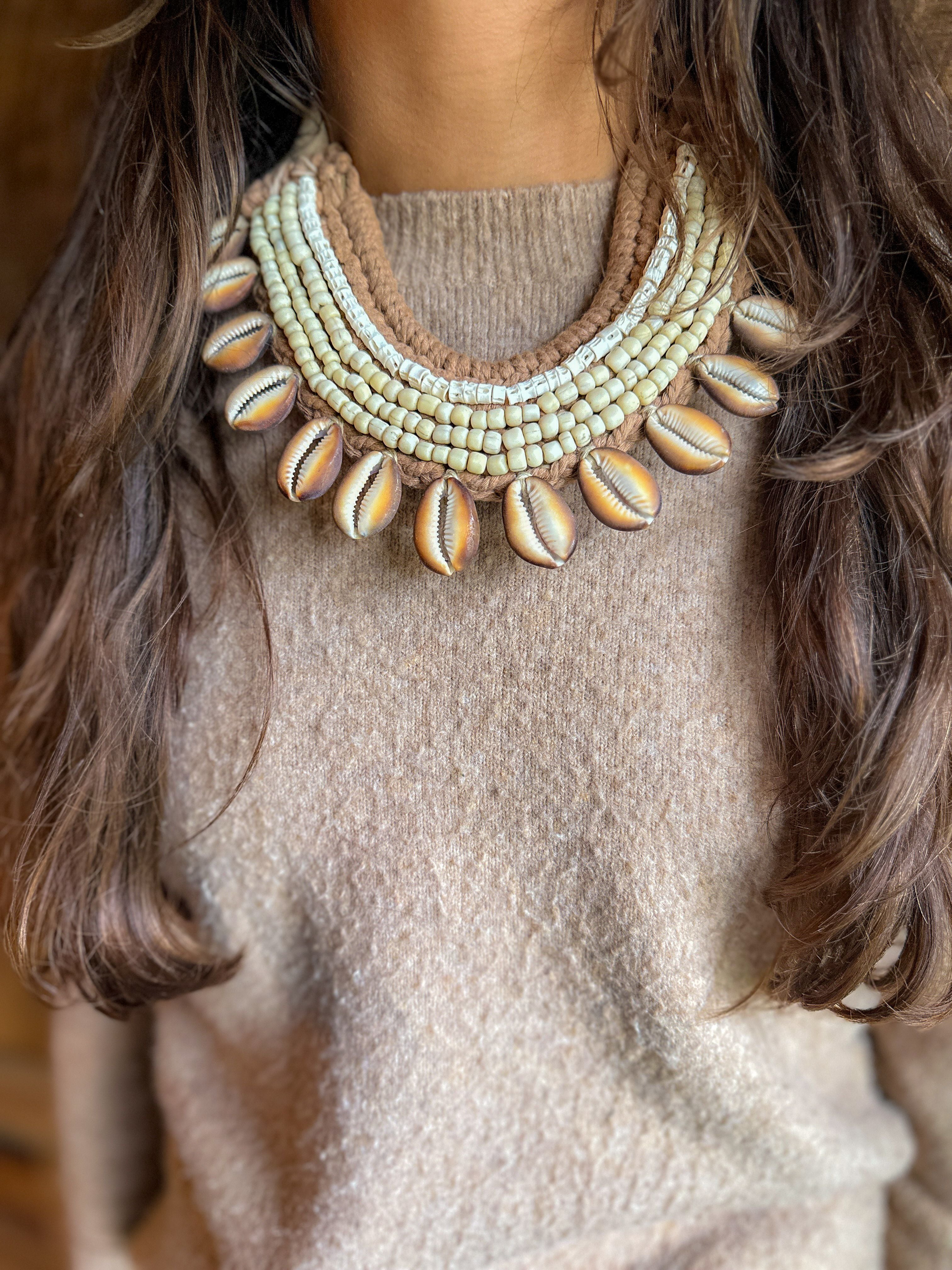 Cowrie Collar Necklace | Nomad | Edition 5