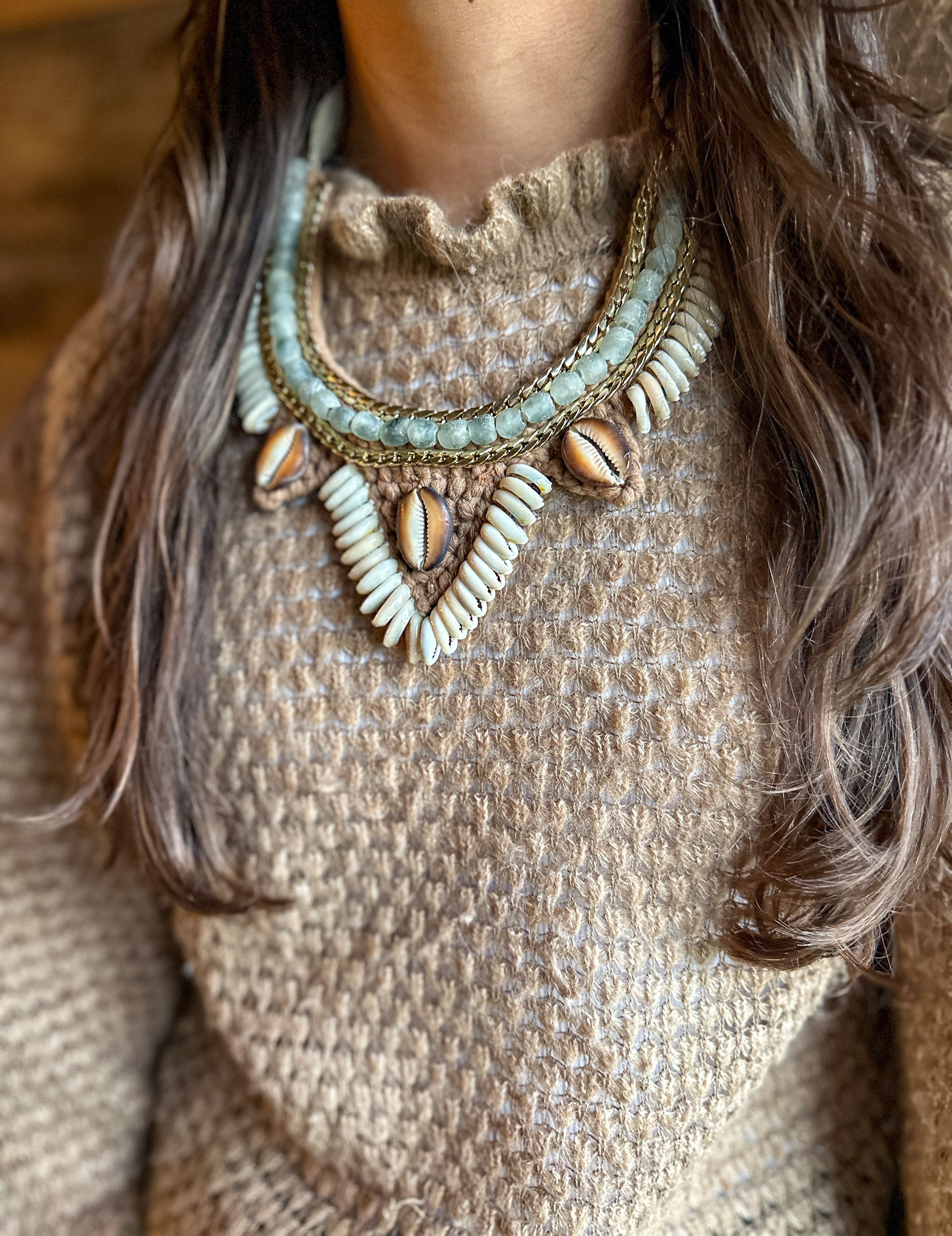 Cowrie Collar Necklace | Nomad | Edition 4